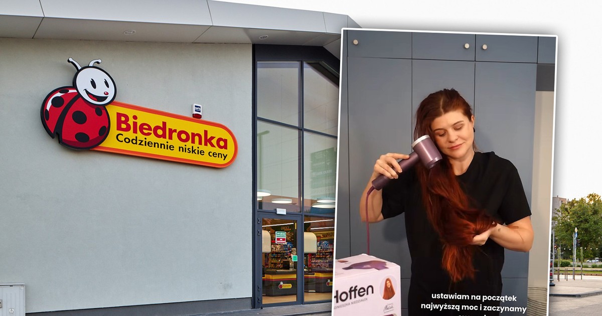 Polki pognają we czwartek do Biedronki. Wszystko przez tę hitową suszarkę