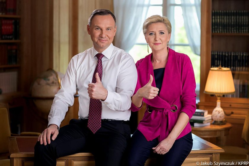 Andrzej i Agata Dudowie