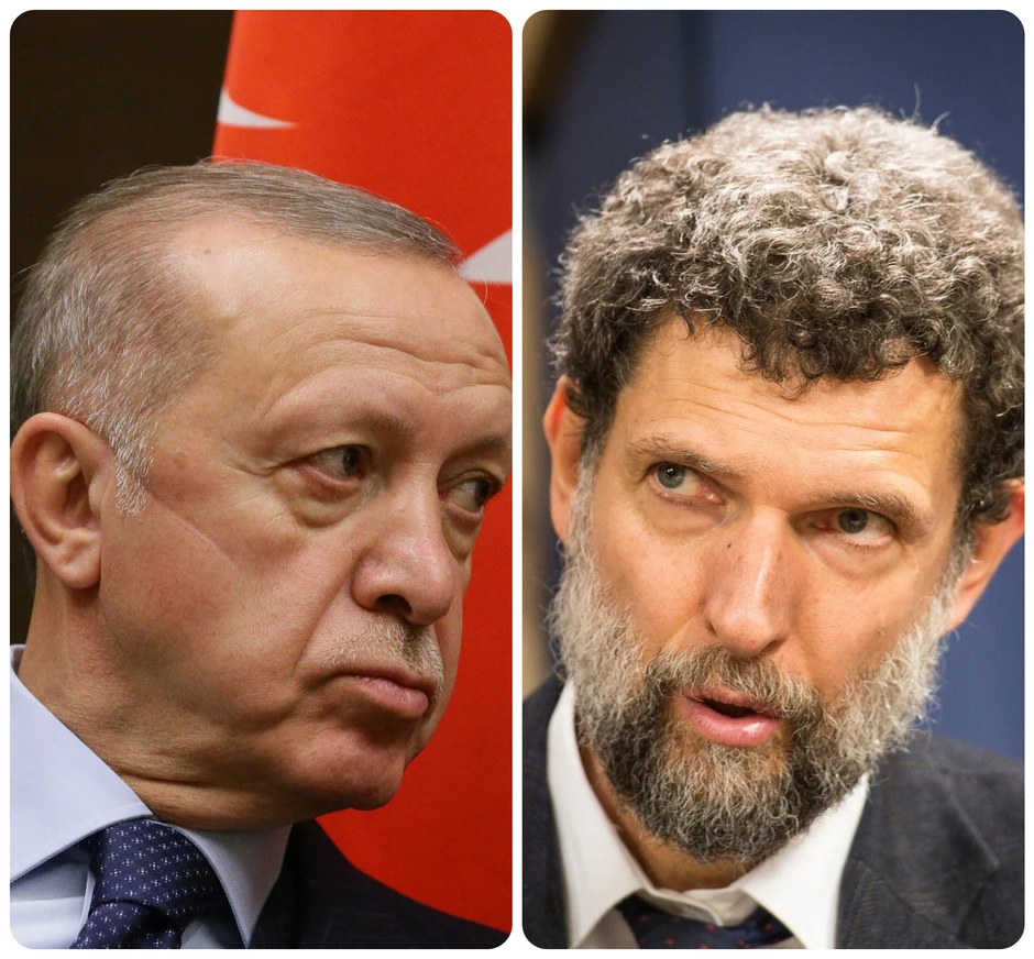 Redžep Tajip Erdogan i Osman Kavala