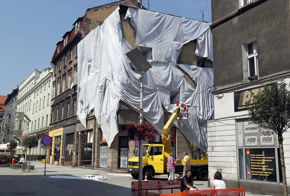 Budynek, który wygląda jakby oddychał