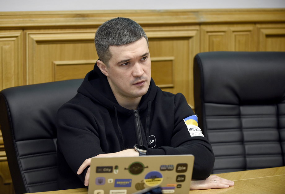 Mychajło Fedorow, wicepremier oraz minister transformacji cyfrowej Ukrainy.