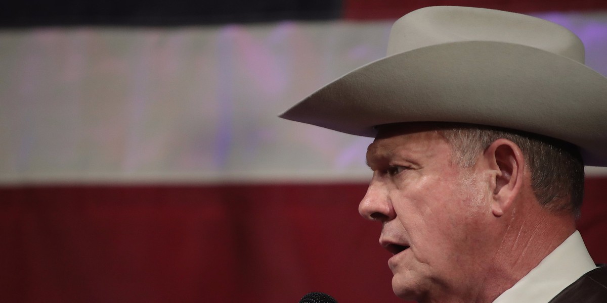 Republican National Committee drops Roy Moore amid the Alabama Senate candidate's sexual misconduct scandal