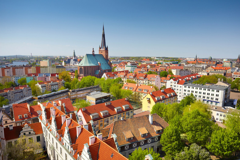 Widok na Szczecin