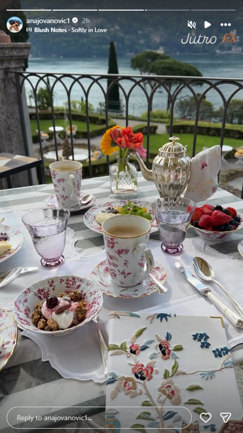 Ana Jovanović pokazala kako uživa u Italiji
