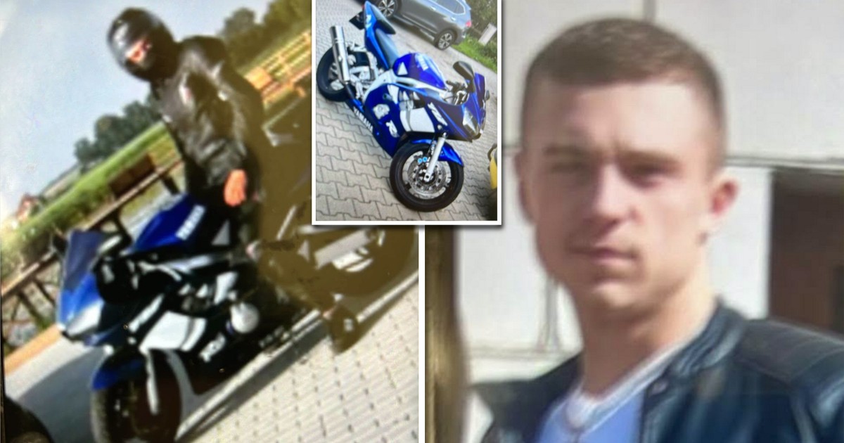 Zaginiony motocyklista