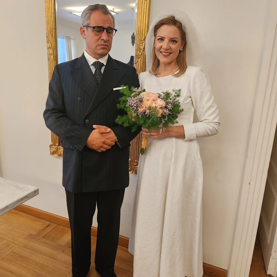 Barbora Chlebcová a Filip Tůma sa v seriáli Dunaj, k vašim službám zosobášili.