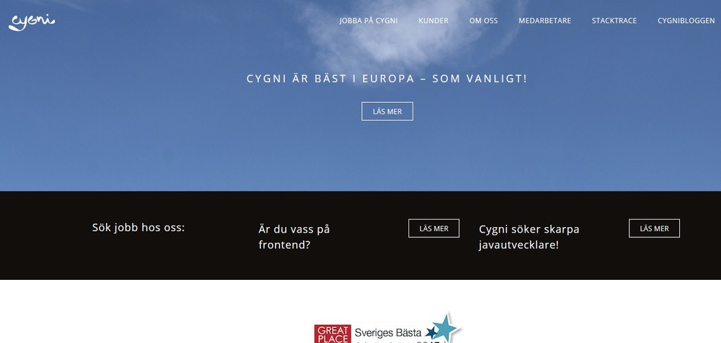 W kategorii 25 Najlepszych MAaych i Średnich Miejsc Pracy Europa 2015 (