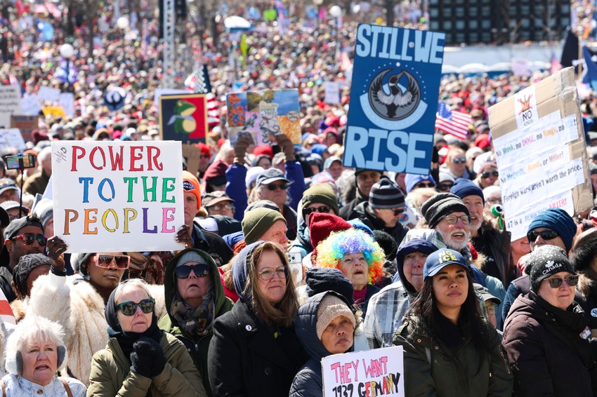 Protest Bez kraljeva u Sent Polu u Minesoti 28. marta