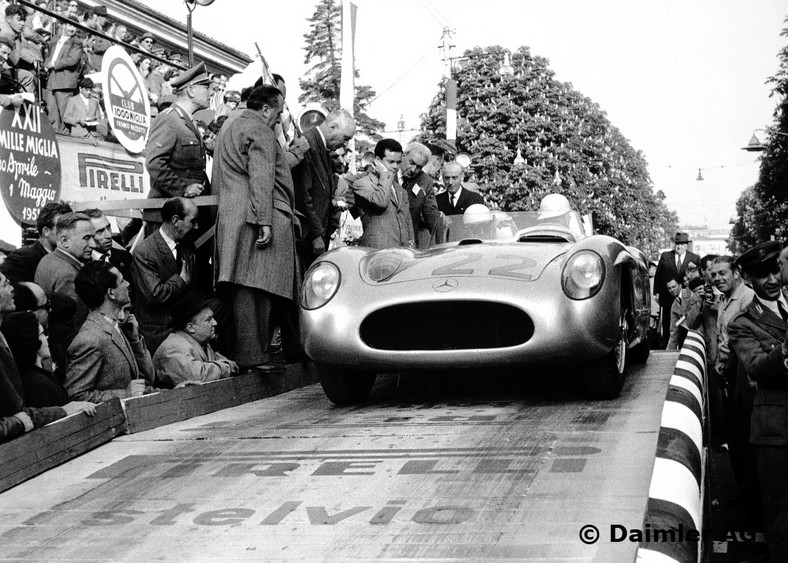 Stirling Moss i Mille MIglia