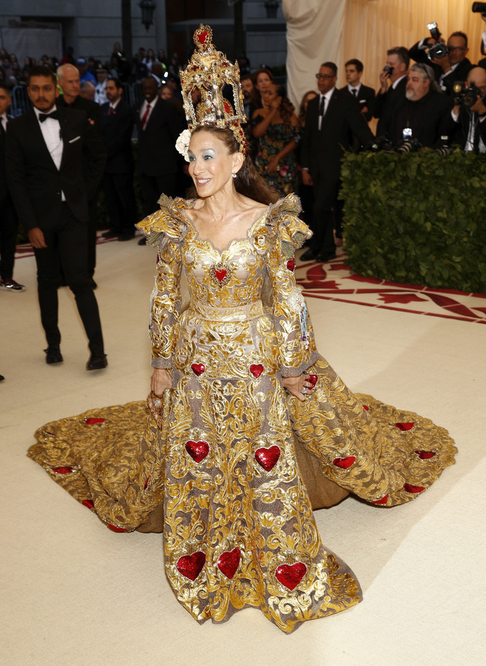 epa06718044_2 - epaselect USA MET GALA RED CARPET (2018 Metropolitan Museum of Art Costume Institute Benefit - Red Carpet)