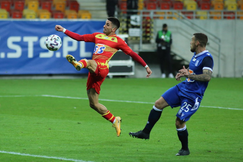 Jagiellonia pokonała zespół Lecha 2:1