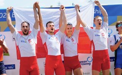 MŚ w wioślarstwie. Polska czwórka podwójna z brązowym medalem
