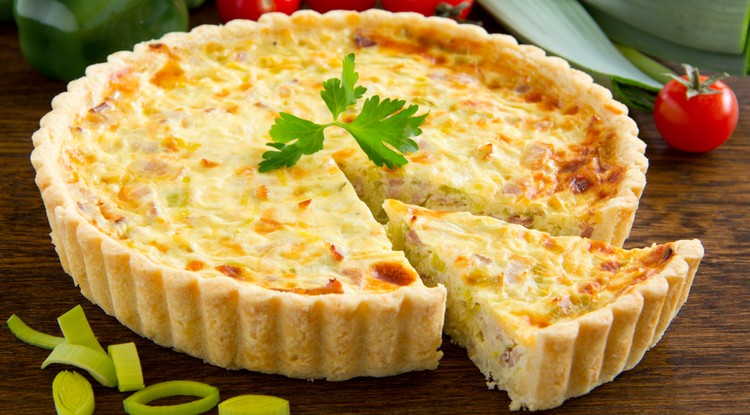 Quiche Lorraine recept / Fotó: Shutterstock