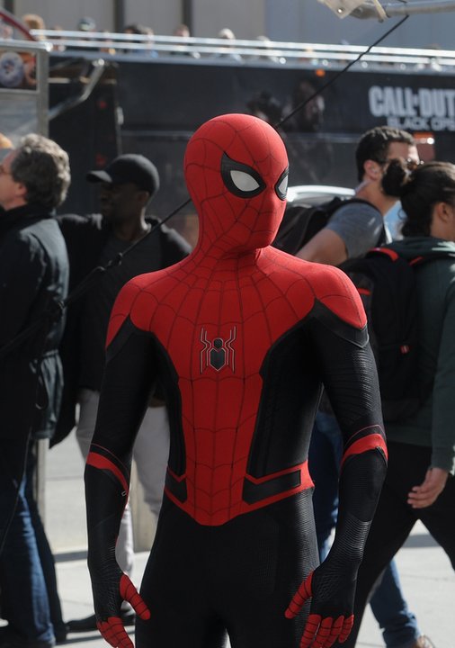 Tom Holland jako Spider-Man