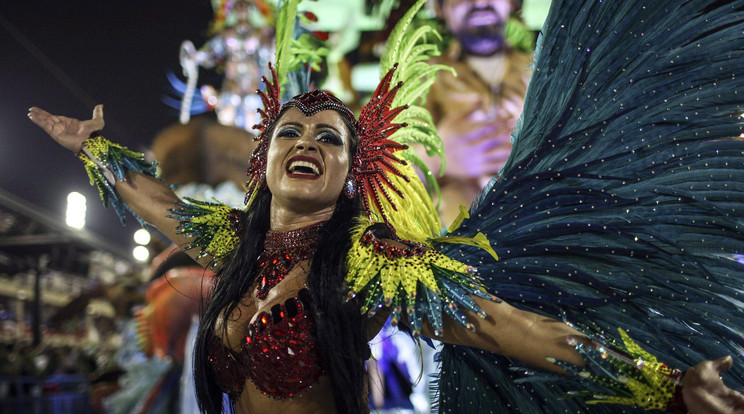 Riói karnevál - Fotó: MTI