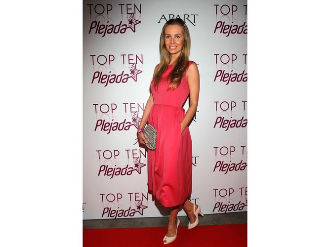 Agnieszka Szulim stawia na róż