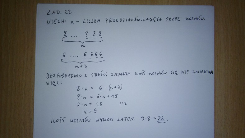 Egzamin gimnazjalny 2016: matematyka odpowiedzi do arkuszy CKE - Wiadomości