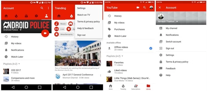 YouTube na Androida zmienia się i wygląda jak ten na iOS