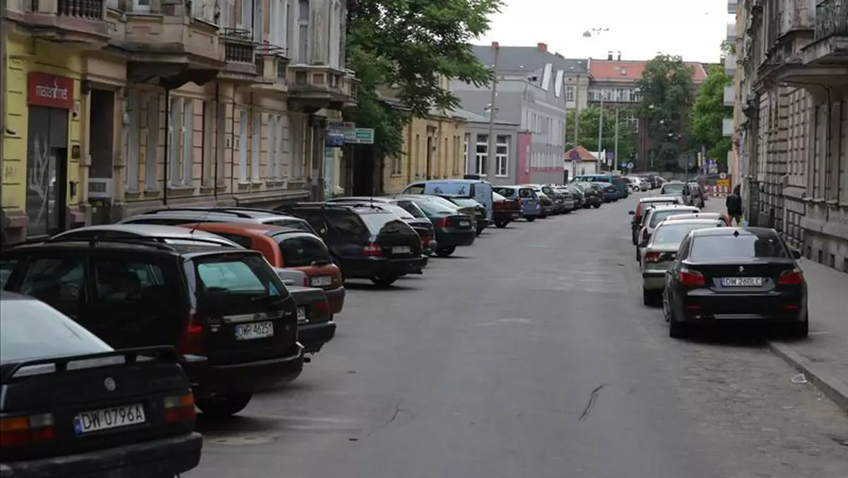 Parking we Wrocławiu