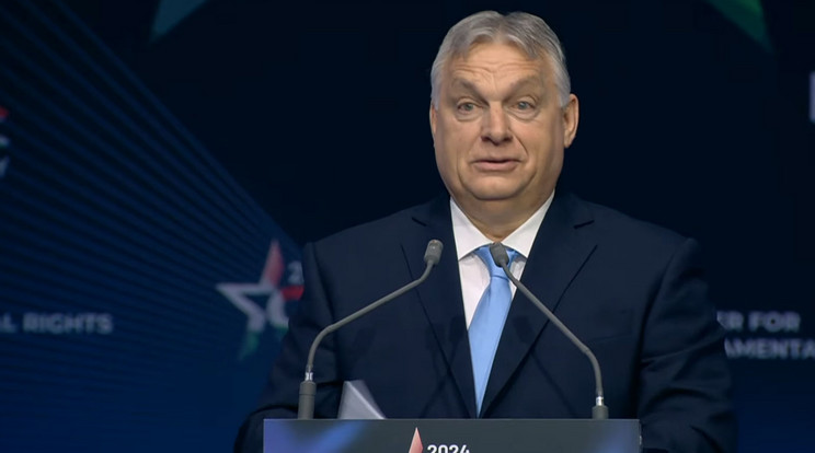 Orbán Viktor a CPAC-n / Fotó: Youtube
