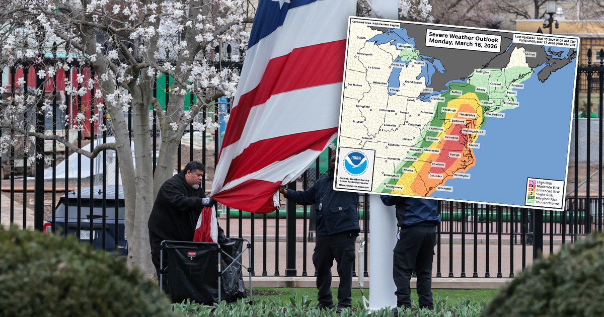 USA paraliżuje potężny front pogodowy