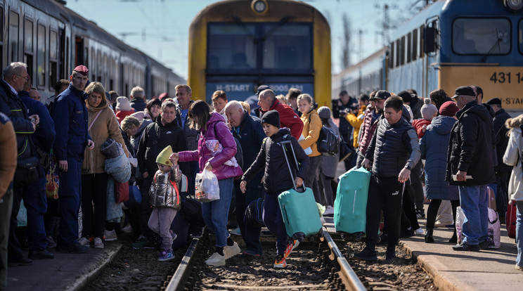 A szállás ukrán lakóinak sorsa bizonytalanná vált, elapadtak az adományok/Fotó: Getty Images