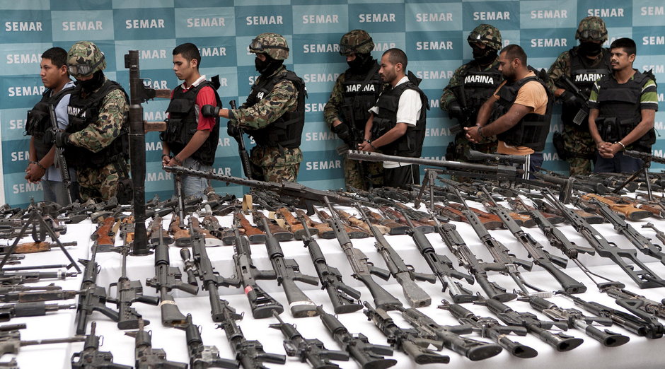 Aresztowanie członków kartelu Los Zetas