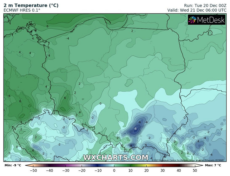 Na ogół będzie ciepło, bez mrozu.