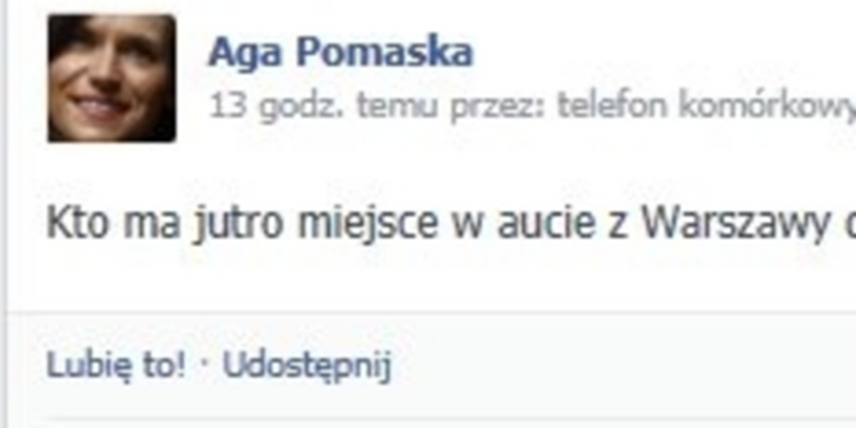 Fakt wychowuje posłów. Oto dowód! Posłanka PO: Kto mnie podrzuci do Warszawy?