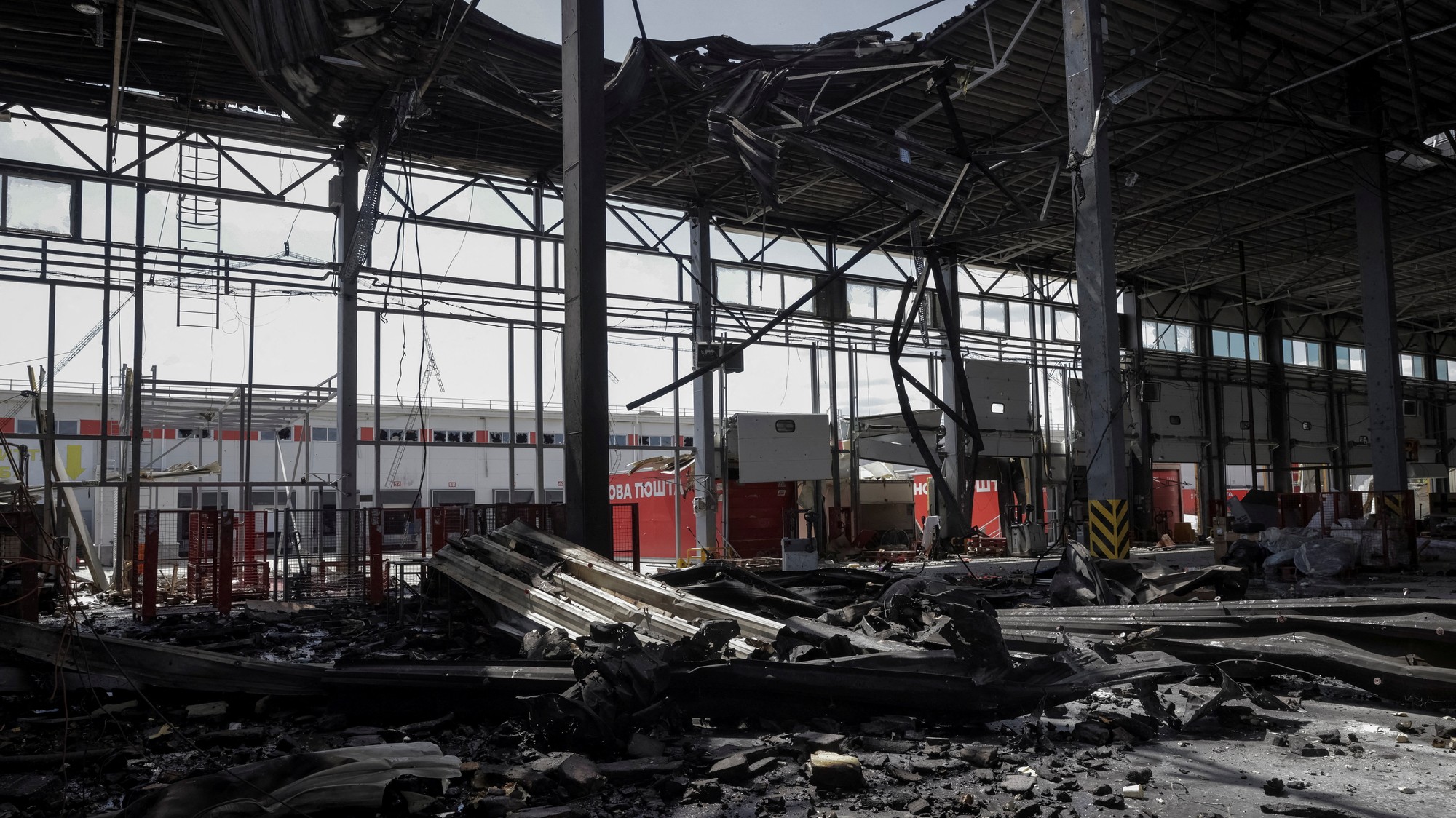 Dôsledky ruského raketového útoku v Charkovskej oblasti