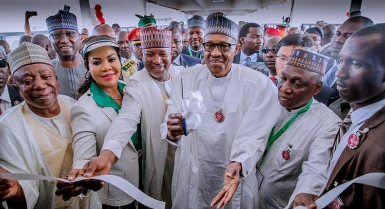 Buhari inaugurates new terminal at NAIA, says `our promise has been kept’