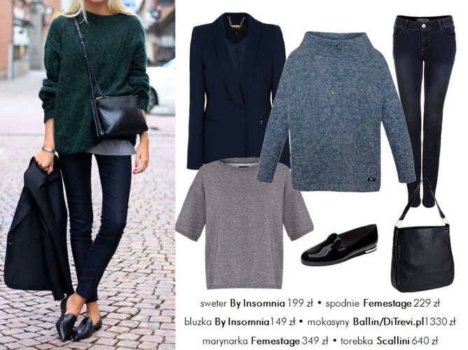 Modne STYLIZACJE z ciepłymi ubraniami