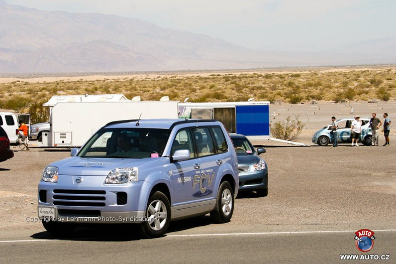 Samochody z ogniwami paliwowymi testowane w Death Valley