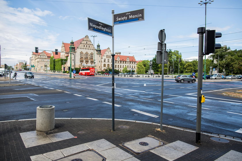 Za dwa lata tramwaj jadący ul. Towarową skręci w ul. Święty Marcin. 