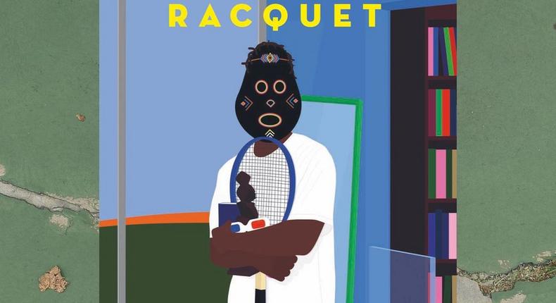 Dennis Osadebe's illustration on the cover of Racket magazine [instagram/dennis]