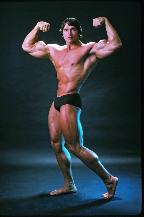 Arnold Schwarzenegger w 1976 r.