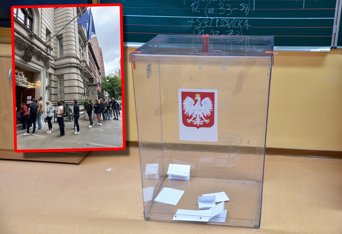 W USA Polacy już głosują. Kolejki pod konsulatem od świtu