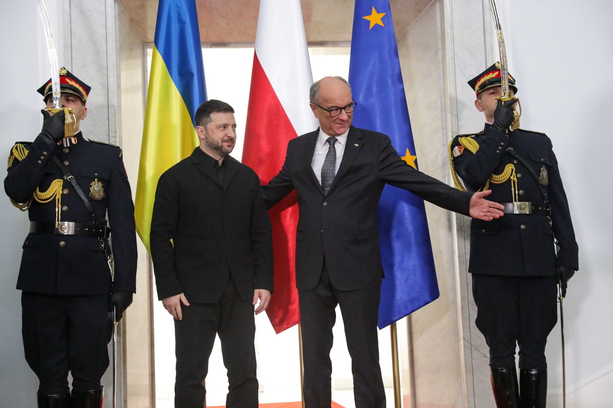 Wołodymyr Zełenski, Włodzimierz Czarzasty