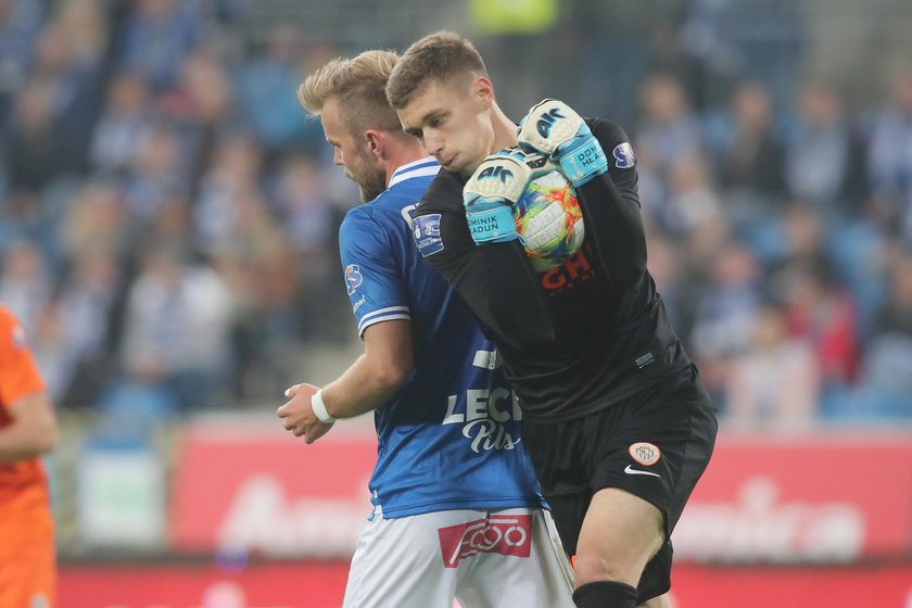 Pilka nozna. PKO Ekstraklasa. Zaglebie Lubin - Rakow Czestochowa. 10.11.2019