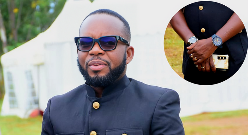 Lawyer Silas Jakakimba at General Francis Ogolla's burial