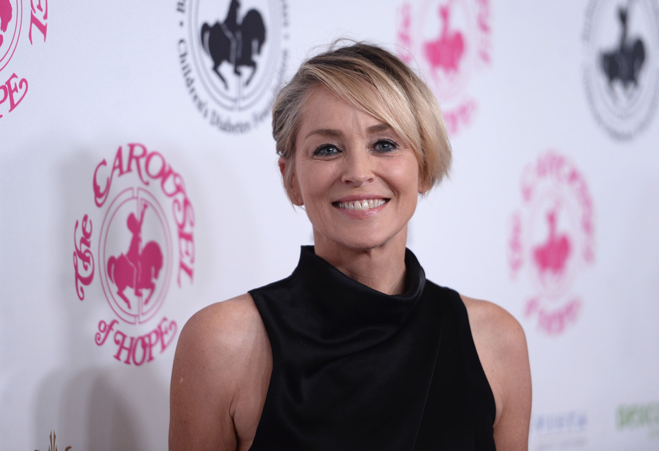 Sharon Stone na balu "Karuzela nadziei 2016"