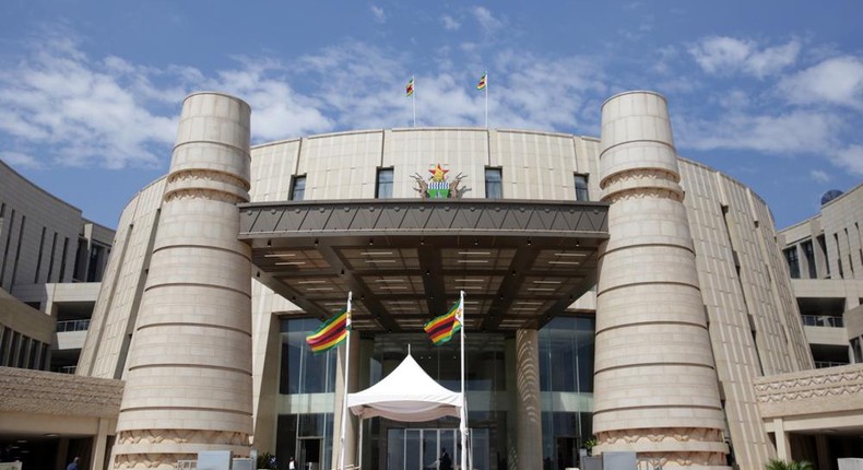 Zimbabwe's new Chinese built parliament building