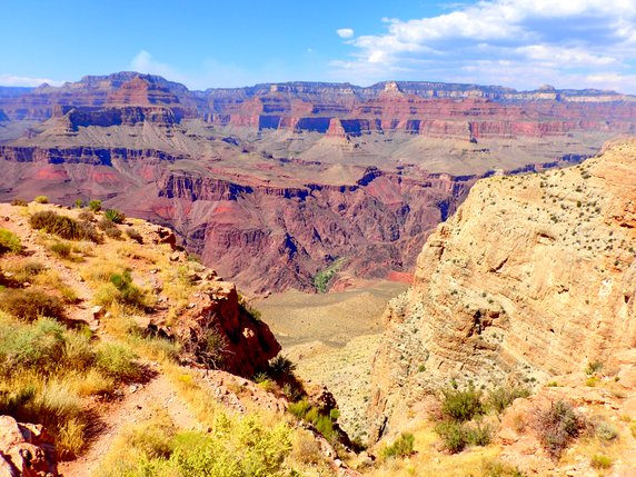 Na szlaku South Kaibab, Grand Canyon South Rim