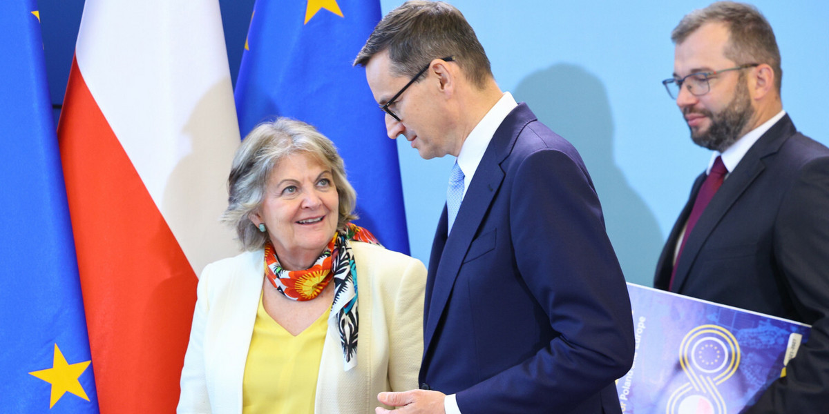 Wizyta komisarz UE ds. spójności i reform Elisy Ferreiry w Polsce w czerwcu 2022 r.