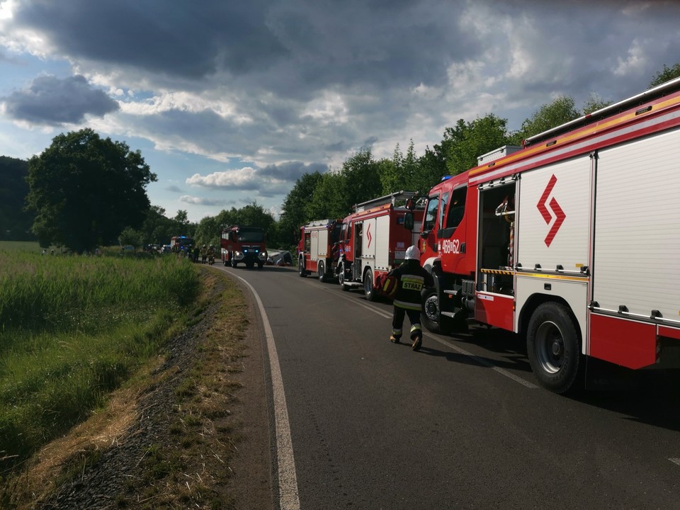 Wypadek na Dolnym Śląsku