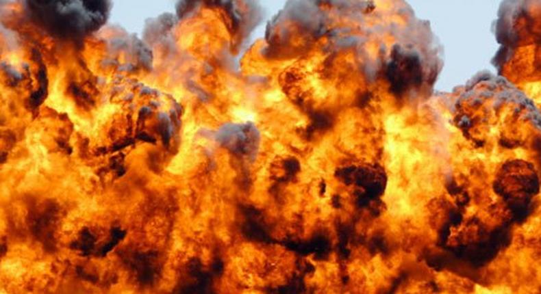 Heavy explosion hits CBN office in Calabar.
