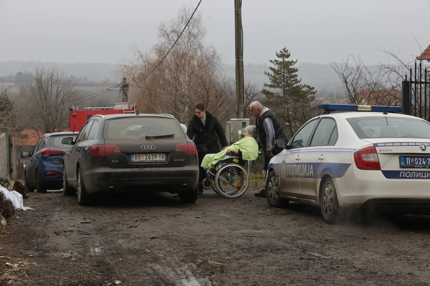 Požar u domu za stare kod Barajeva 