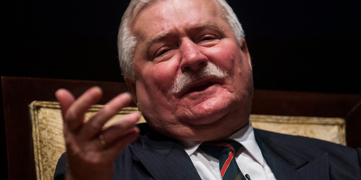 Lech Wałęsa w programie Moniki Olejnik