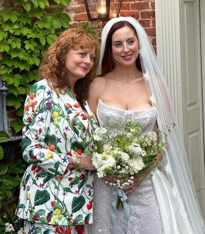 Eva Ana venčanju sa majkom Suzan Sarandon 