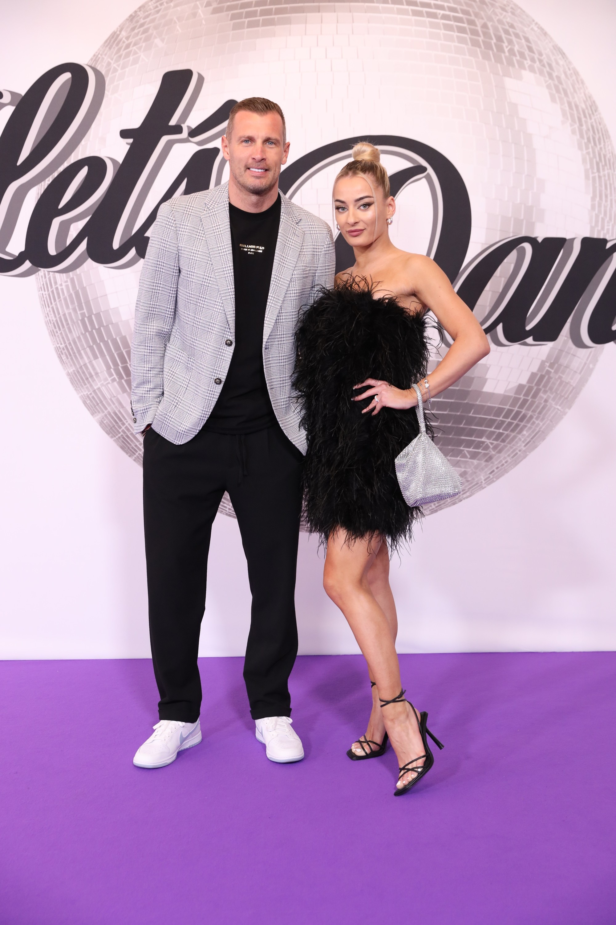 Štvrté kolo Let's Dance: Futbalista Ján Ďurica s tanečnou partnerkou.